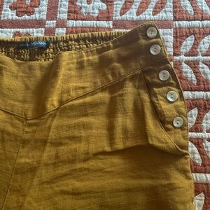 Gudrun Sjoden linen pants size small